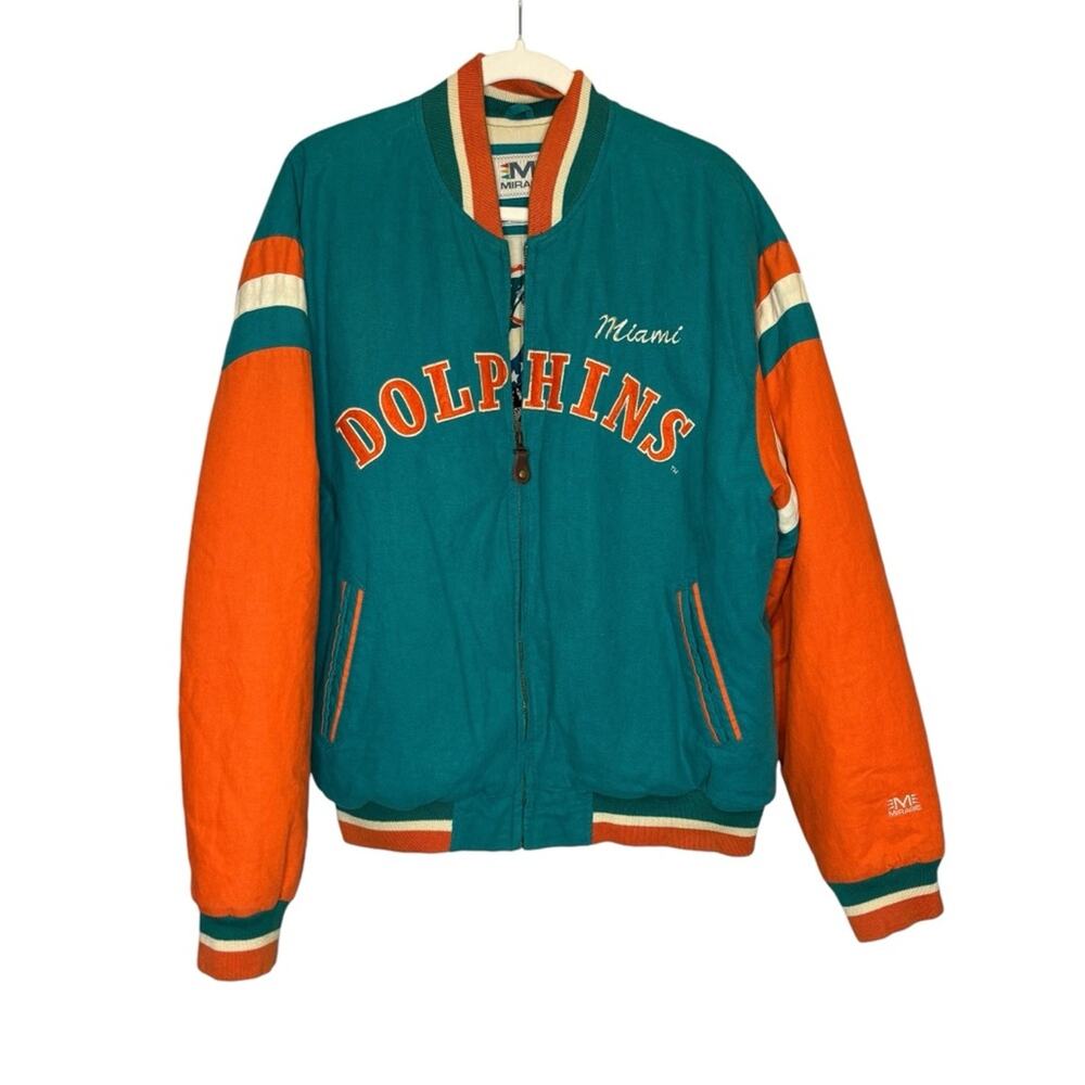 Miami Dolphins Vintage Mirage 1972-73 90's Throwback Jacket